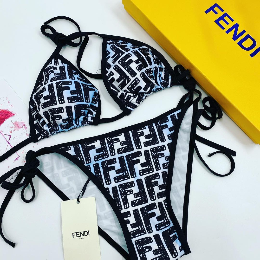 Fenny monogram bikini