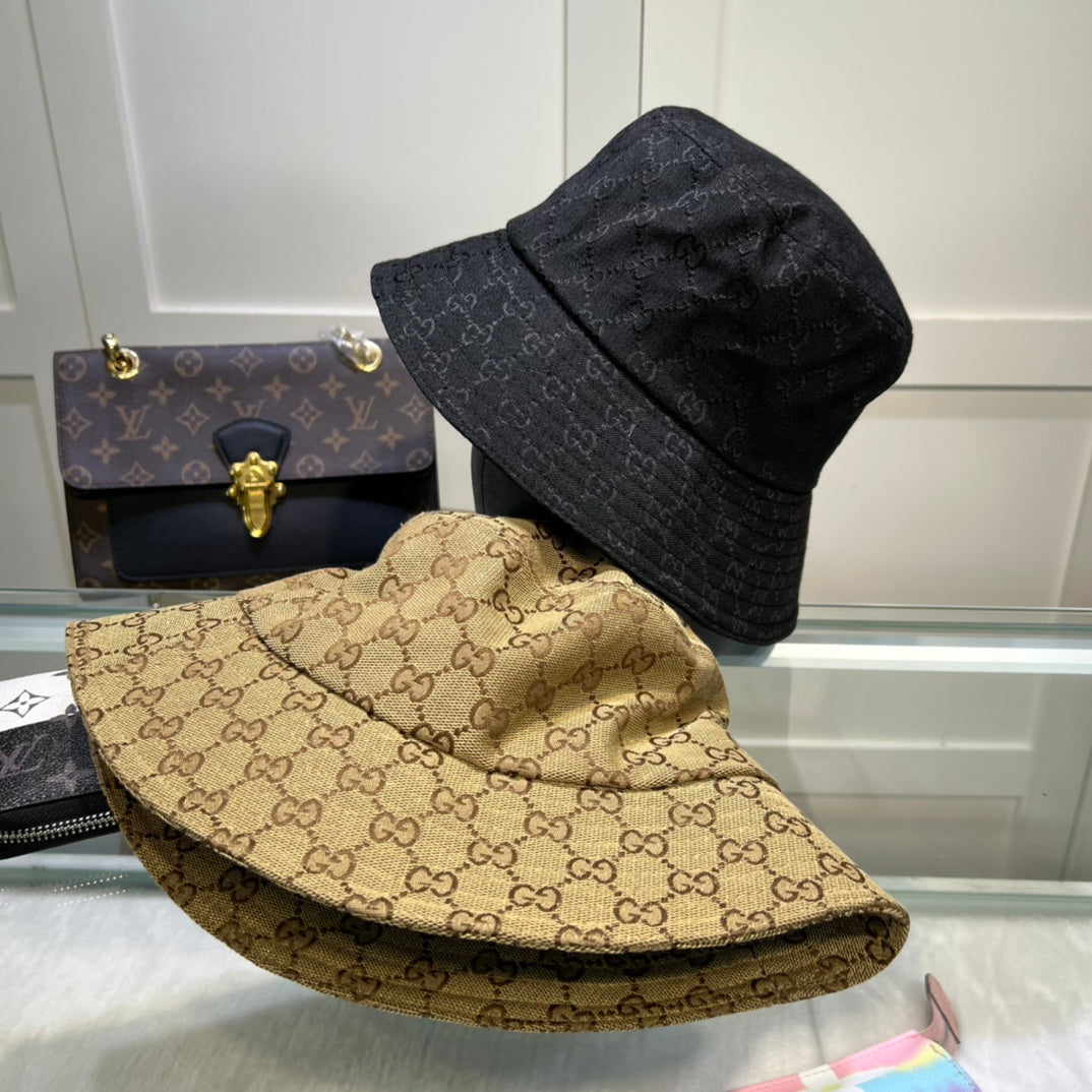 Double G monogram hat