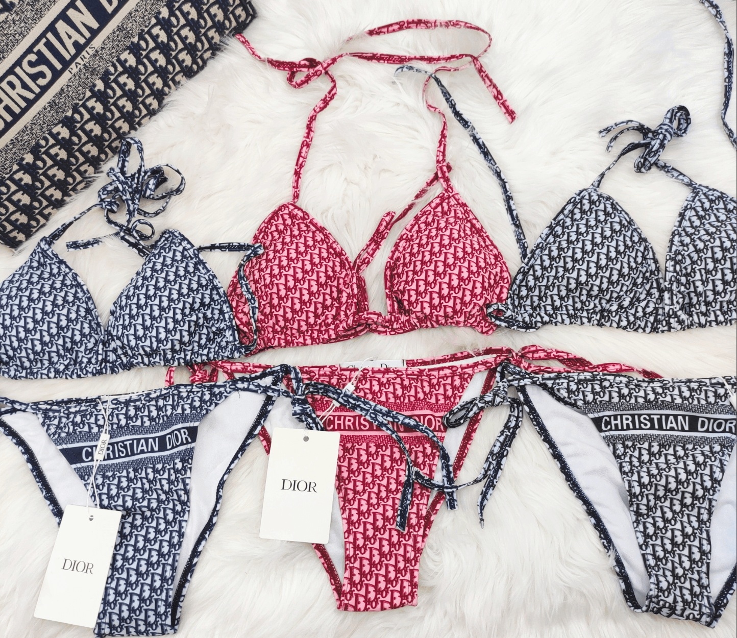 Adore U monogram bikini