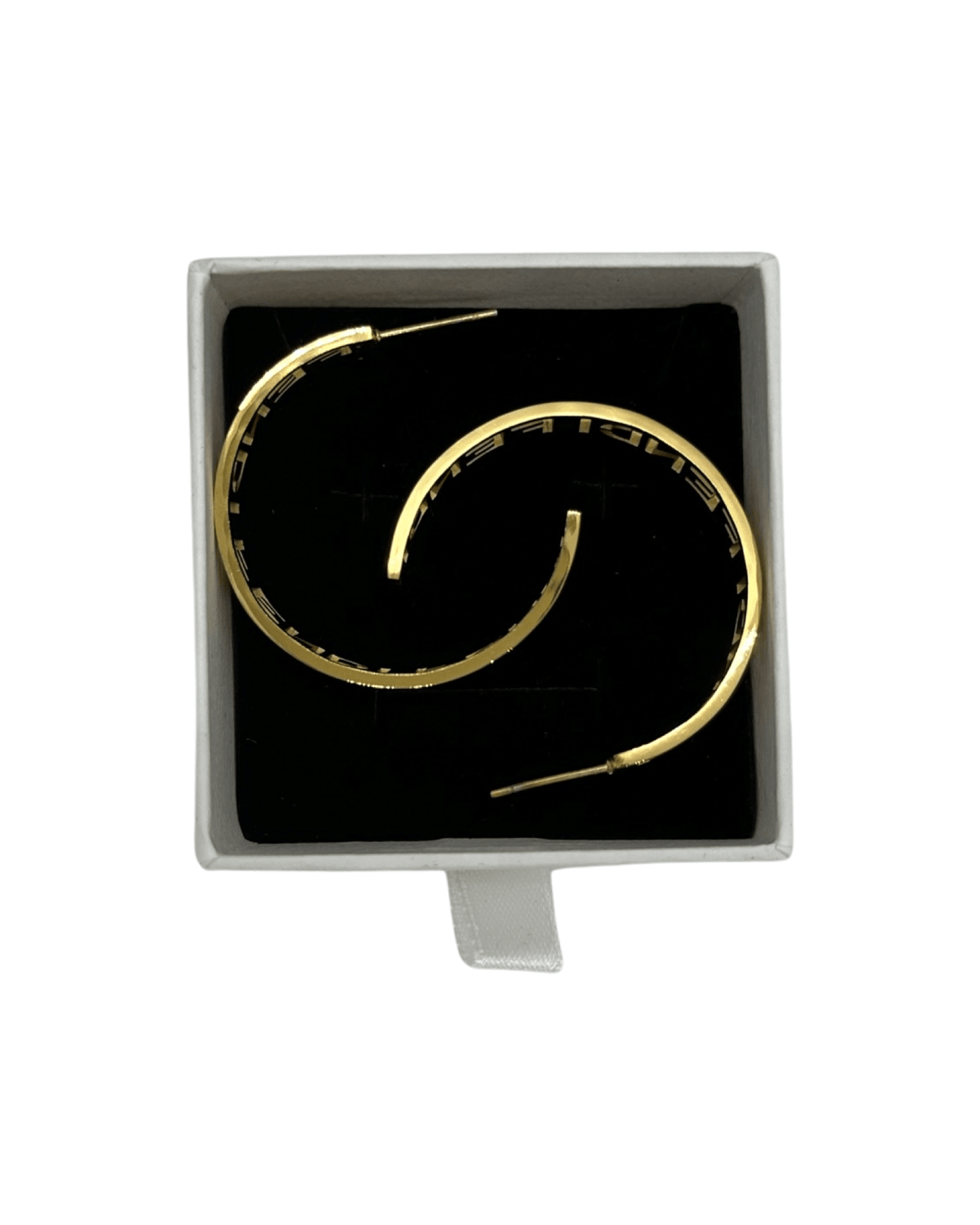 Fenny round hoops