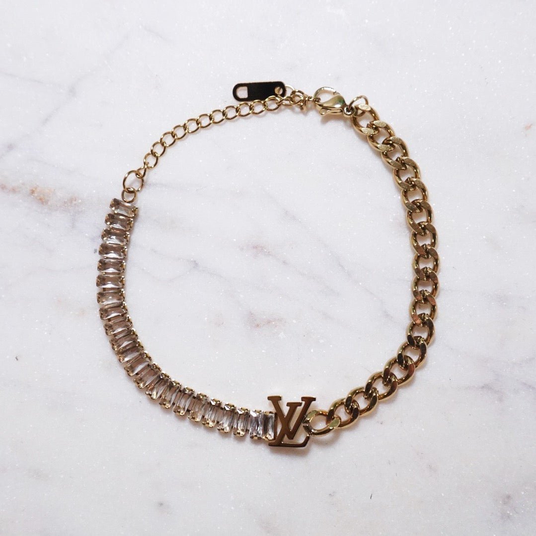 Louie chain bracelet