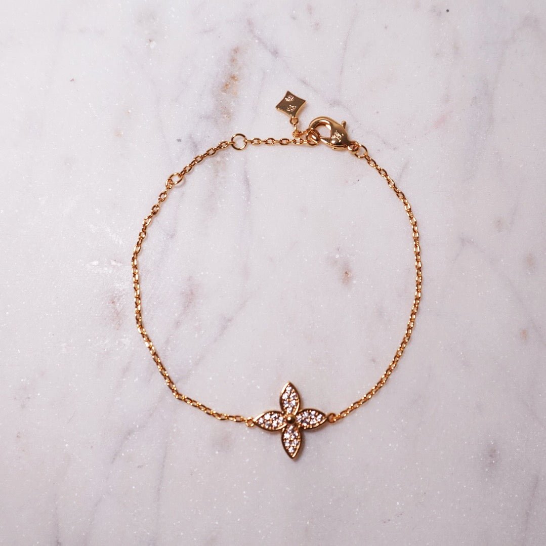 Louie clover bracelet