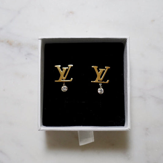 Louie gold studs